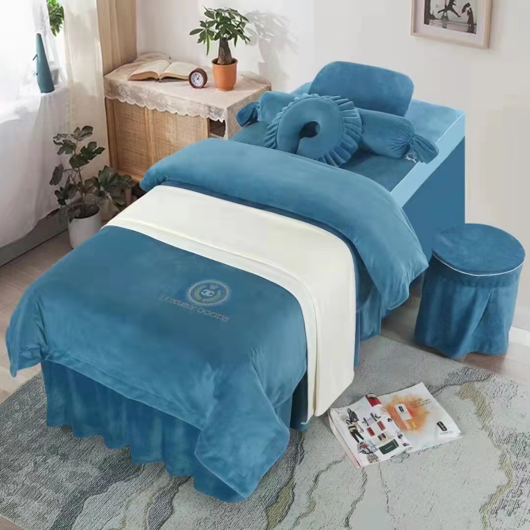 Beauty salon bedspread