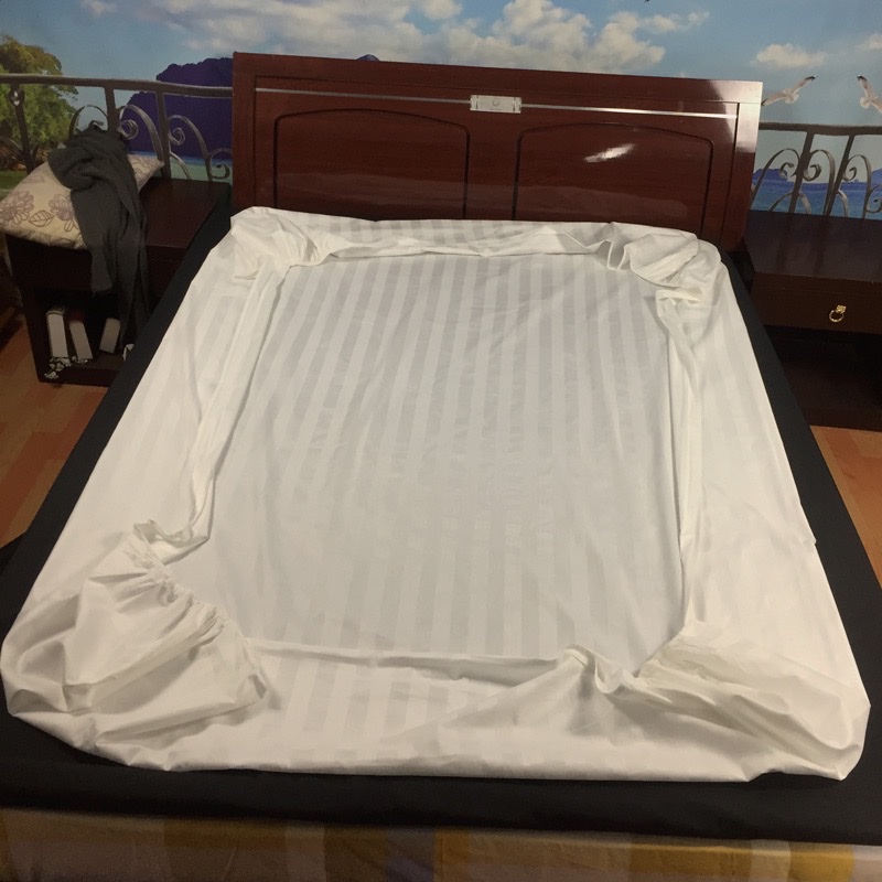 Nicefoto Hotel Supplies Satin Stripe Pillowcase Striped Cloth