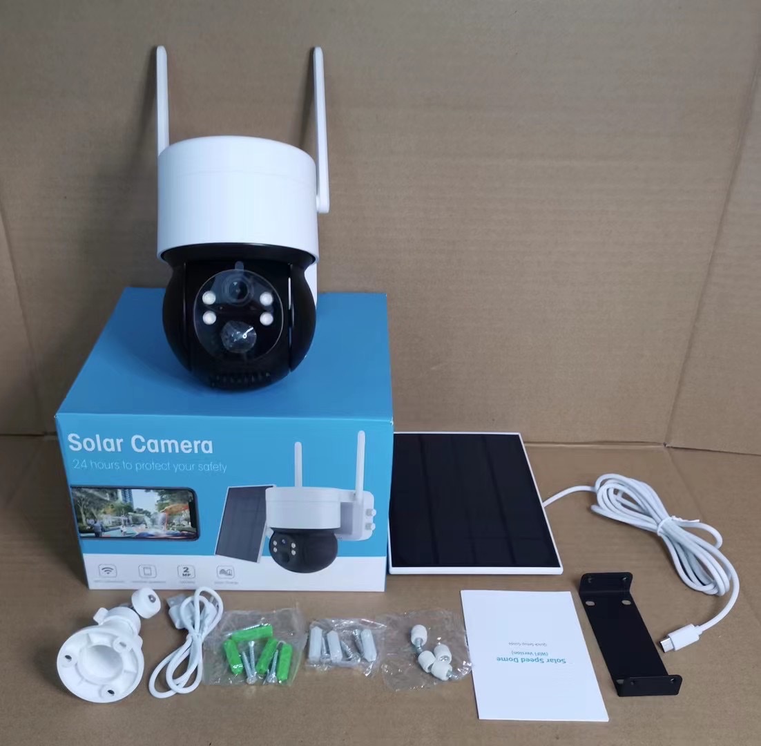 Wi-Fi太陽能攝像頭圖