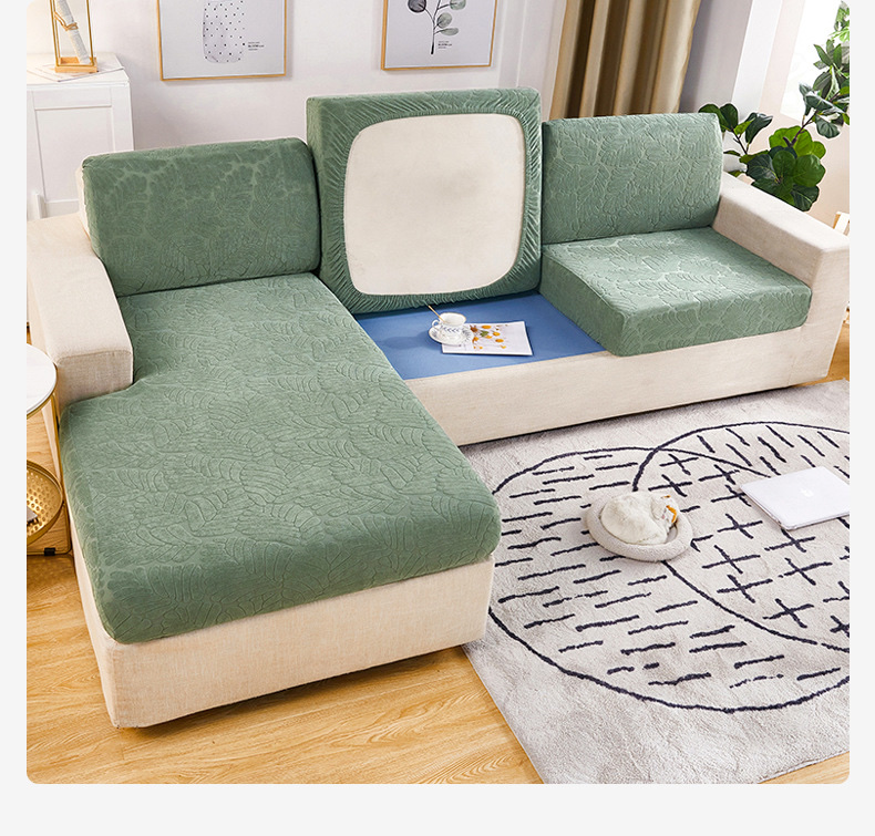 Nicefoto Hotel Supplies Stretch Sofa Cover Household Sofa Cover Single Double Three-Seat Sofa Cover Throw Pillowcase