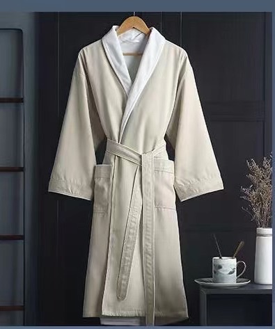 Nicefoto Hotel Supplies Five-Star Hotel Bathrobe Double Bathrobe