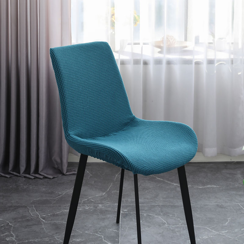 Nicefoto Hotel Supplies Dining Room Chair Cover Household Elastic Chair Cover Solid Color Half Chair Cover Nordic Chair Cover M