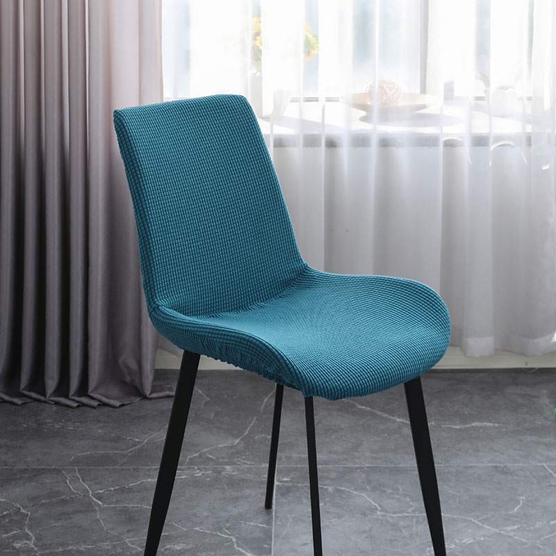 Nicefoto Hotel Supplies Dining Room Chair Cover Home Elastic Chair Cover Solid Color Half Chair Cover Nordic Chair Cover West