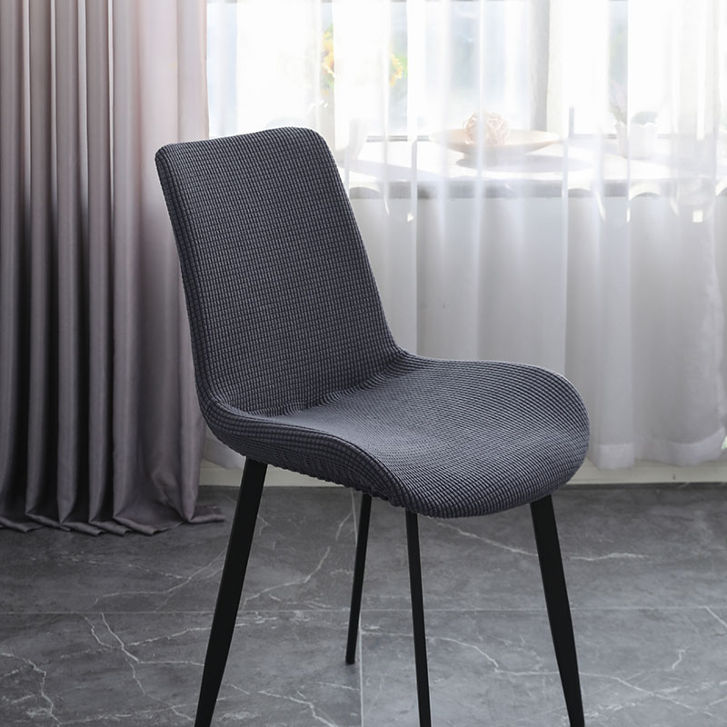 Nicefoto Hotel Supplies Dining Room Chair Cover Home Elastic Chair Cover Solid Color Half Chair Cover Nordic Chair Cover West