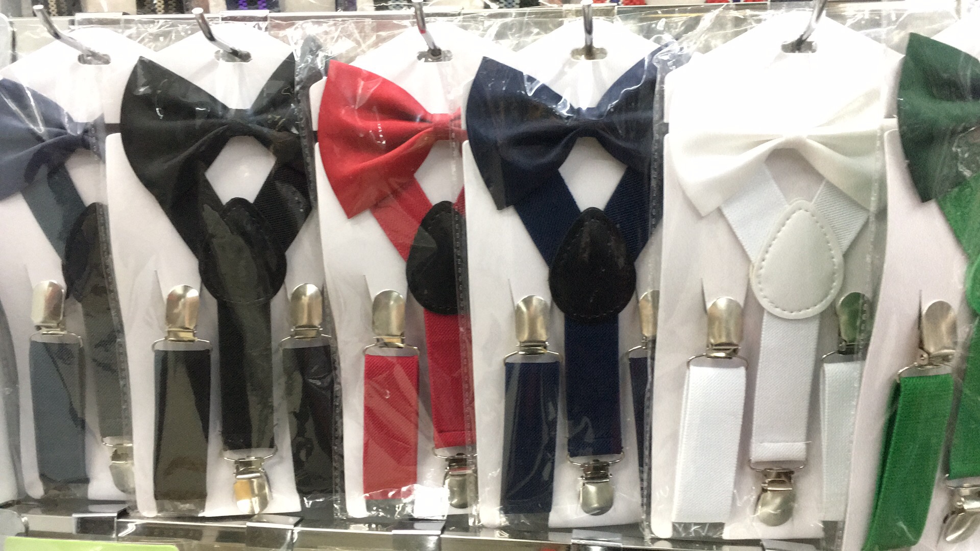 Factory Direct Sales Child Suspender Clip Bow Tie Trendy Popular Bow Customization as Request