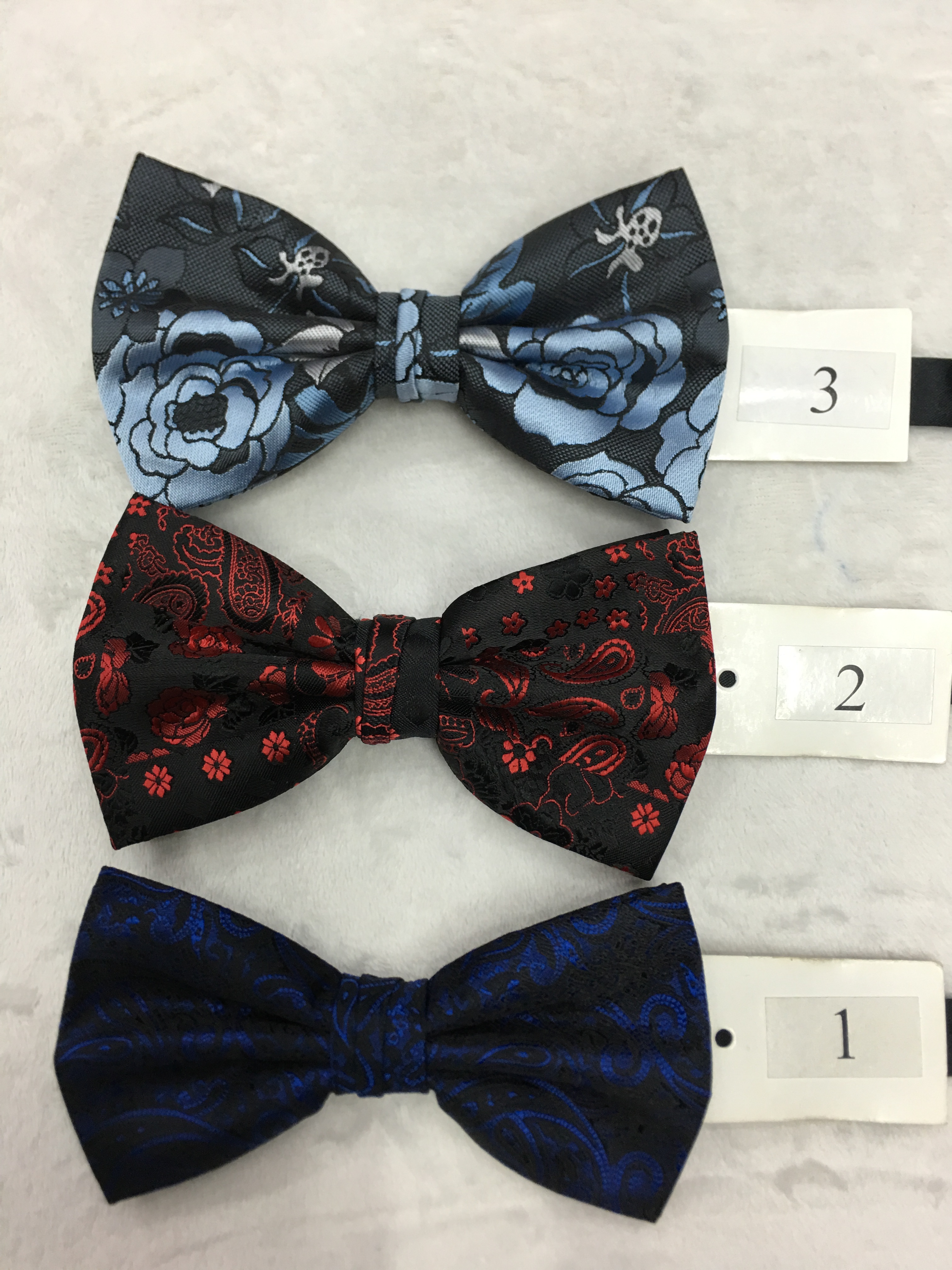 Factory Direct Sales Men‘s Formal Suit Big Flower Cashew Bow Tie Trendy Hot Bow Customization as Request
