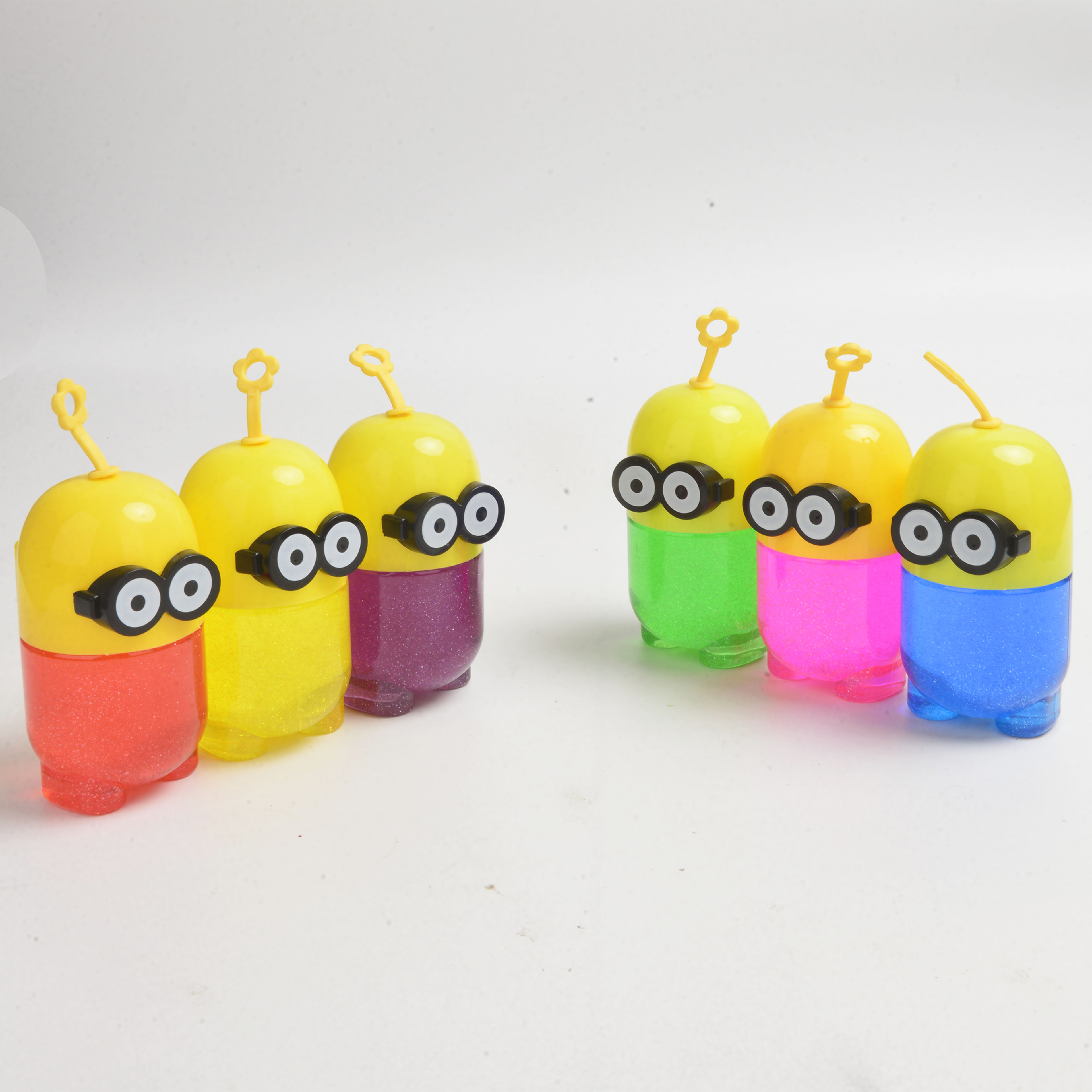 2022 new online celebrity minions modeling crystal mud decompression toys children‘s toys