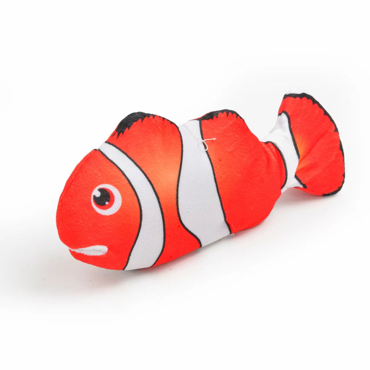 electric swing clownfish music， recording， mouth and tail movable