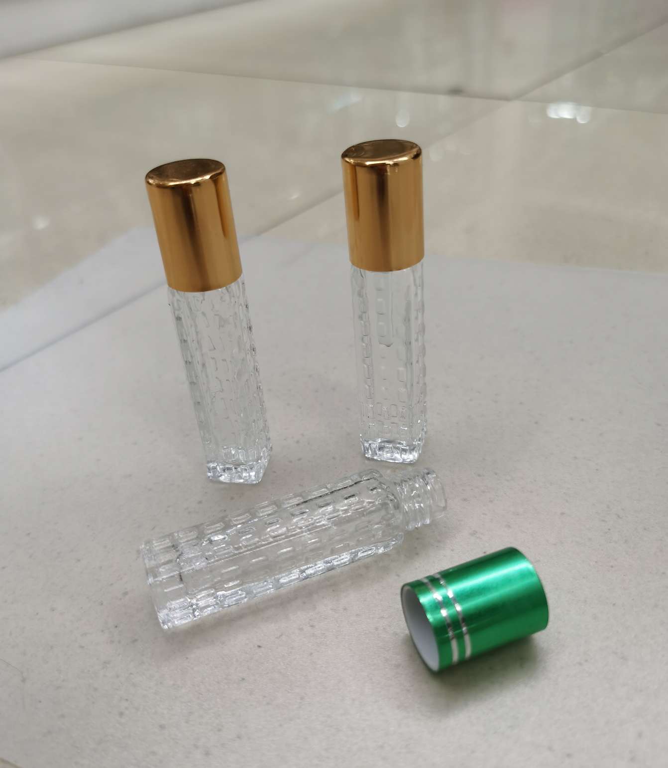 Houde Glass 3 Ml Sub-Packaging Perfume Bottle Essential Oil Bottle Roll-on Bottle