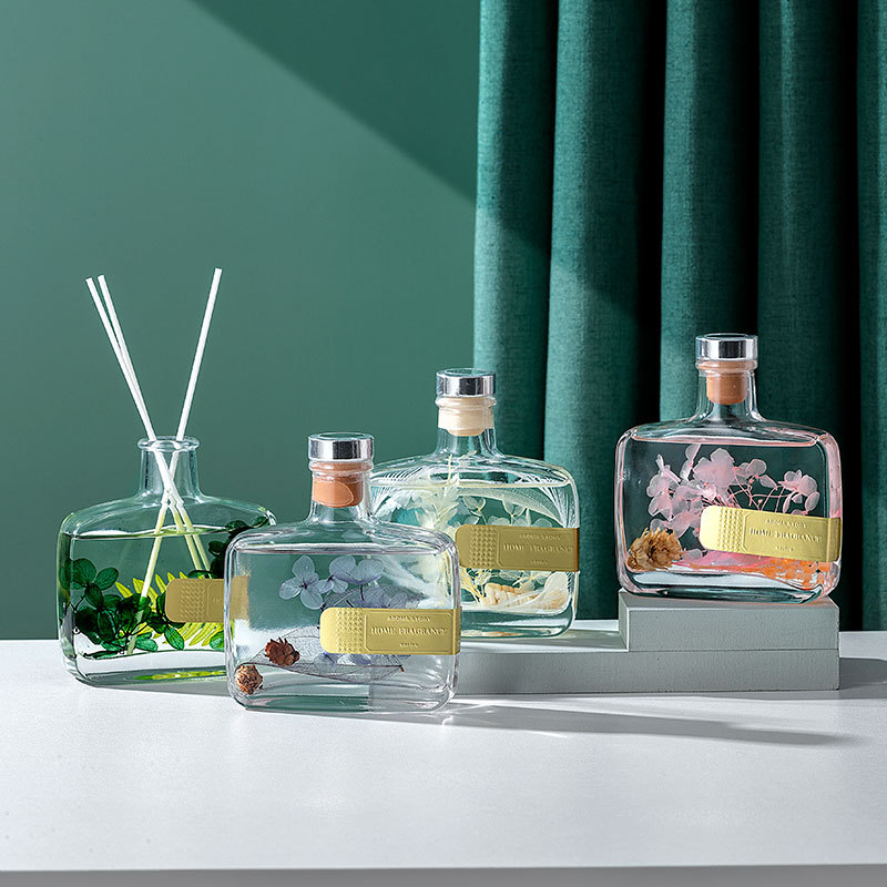 220ml無火香薰精油香水永生花批發臥室香熏香氛禮盒廁所空氣清香劑