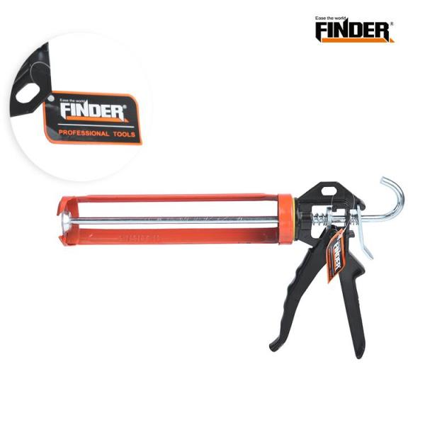 403重型胶枪橘色"颜色":"如图","尺寸":"9''/225mm"铁皮