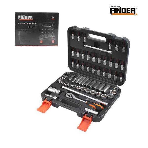 61PC塑盒套筒组套FSP71709