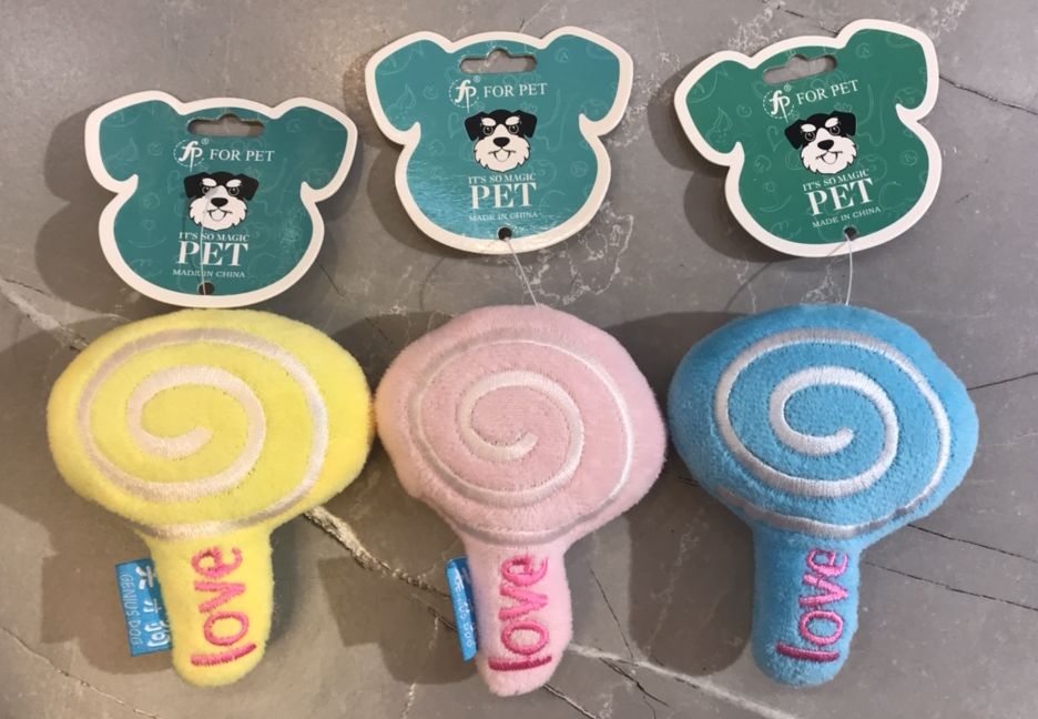 宠物毛绒玩具 宠物毛绒发声玩具
棒棒糖SP73393