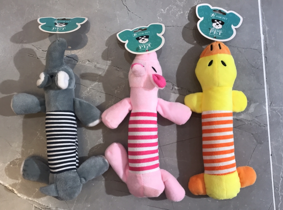 宠物毛绒玩具 三款发声长嘴玩具SP73348