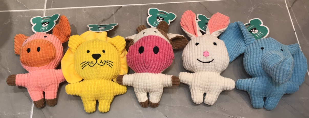 宠物毛绒玩具 YC四款动物毛绒玩具SP73347