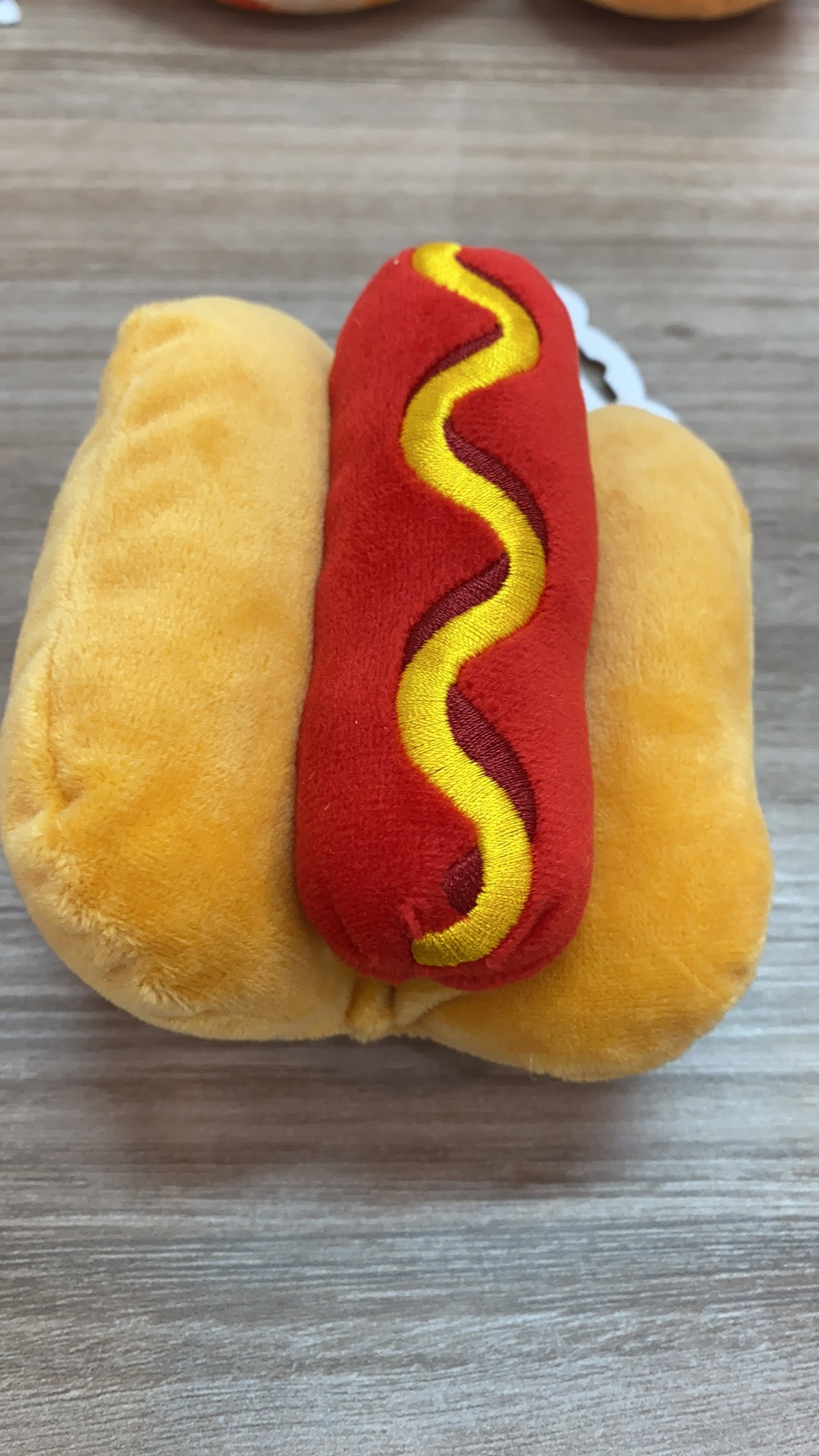 宠物毛绒玩具 JD热狗面包SP73335
