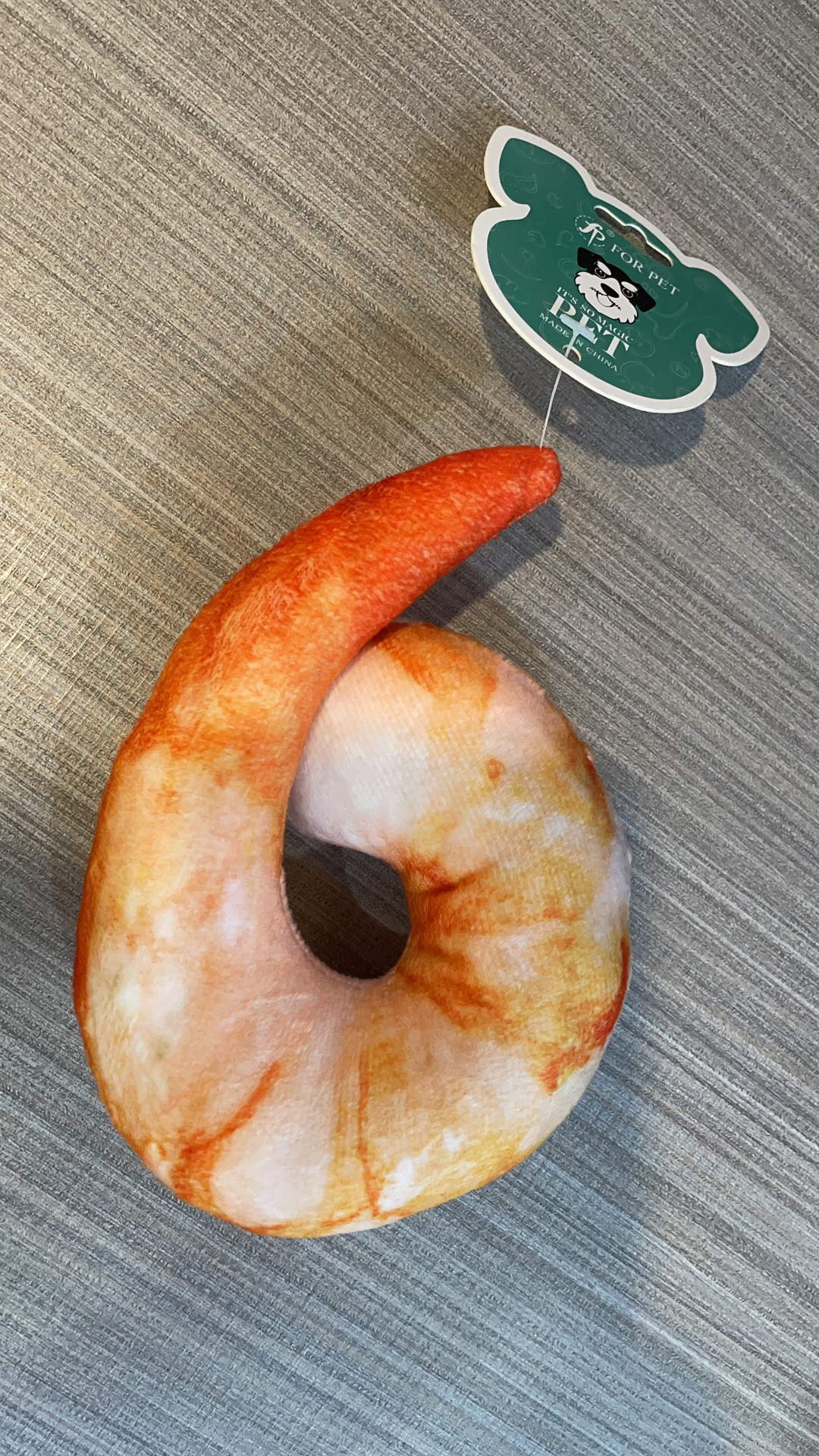 宠物毛绒玩具 JD大号虾仁SP73349