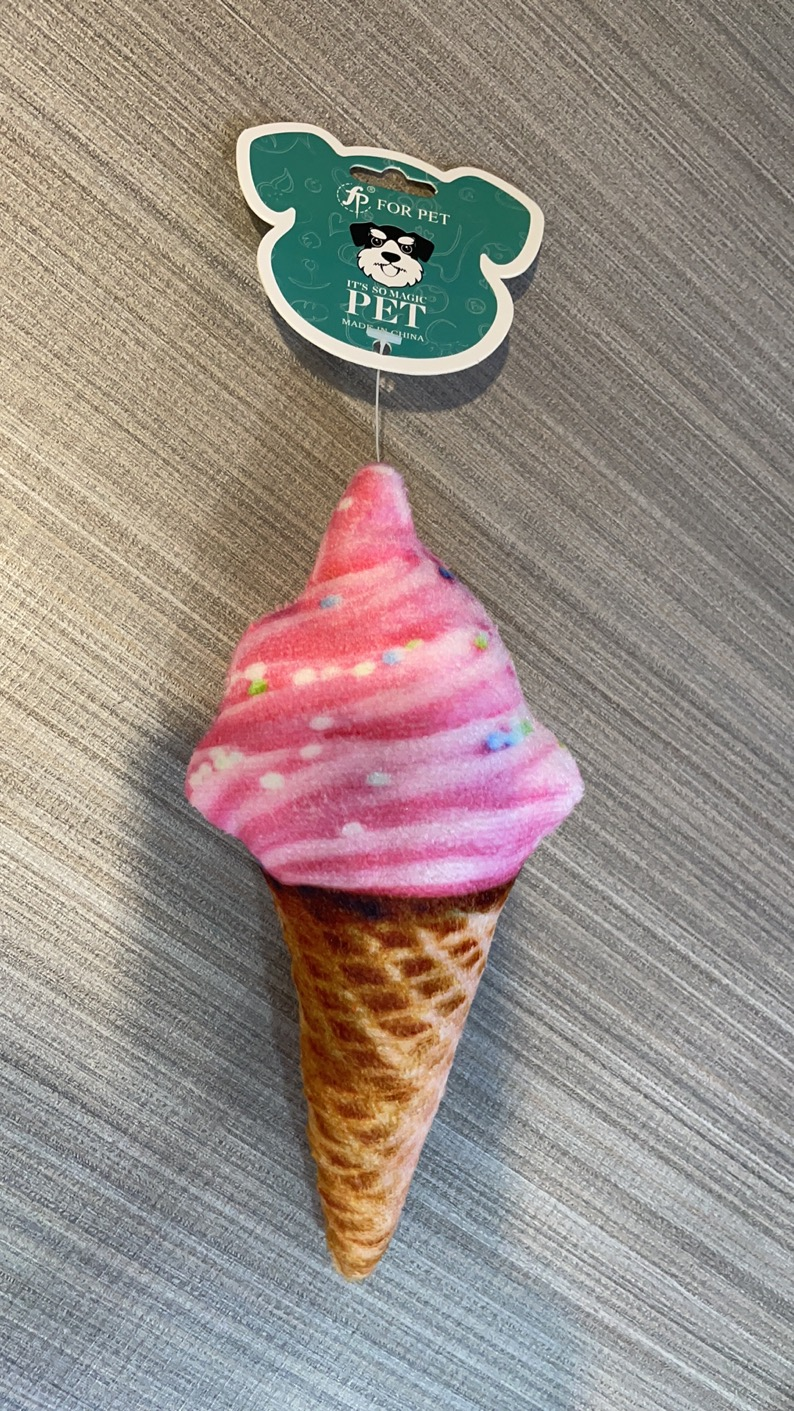 宠物毛绒玩具 JD大号冰淇淋SP73342