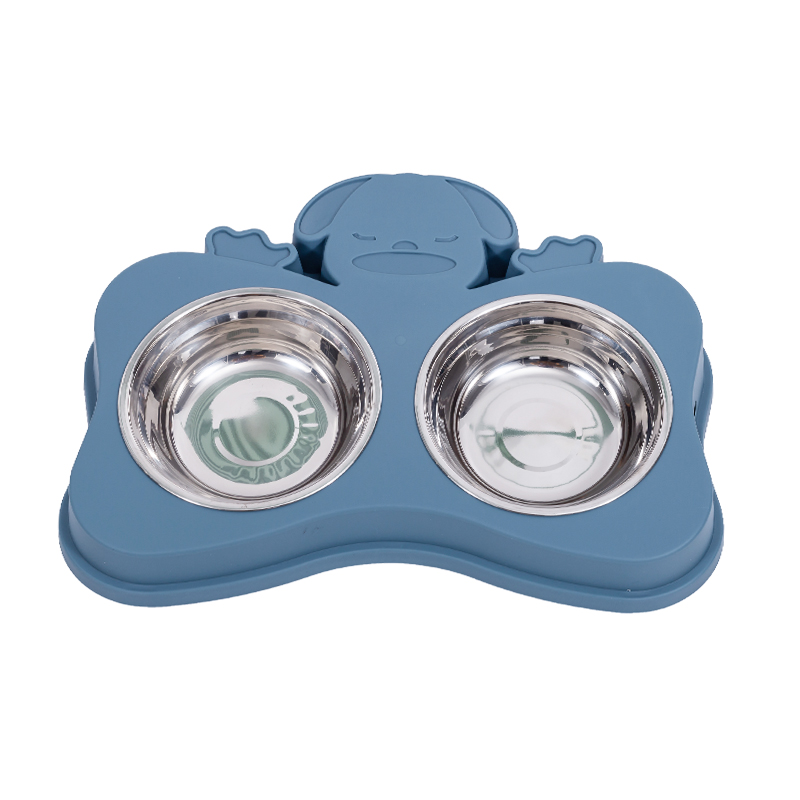 宠物碗 憨狗双碗SP73395