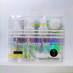 旅行分装瓶 新款镭色盒旅行透明分装瓶SP74090