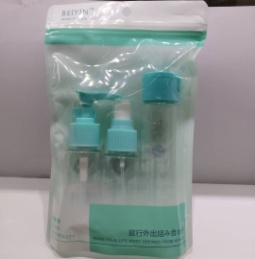 旅行分装瓶 喷+压+翻盖
（新款袋子）SP74177