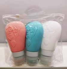 旅行分装瓶 印花
硅胶三件套
（大号）SP74119