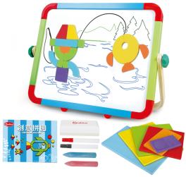 便携式双面画板(含磁性贴）SP71646