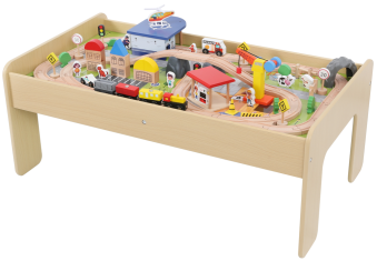 101PCS火车轨道桌豪华套装SP71509