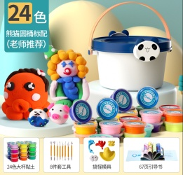 20克24色（豪华）彩泥玩具熊猫款SP71502
