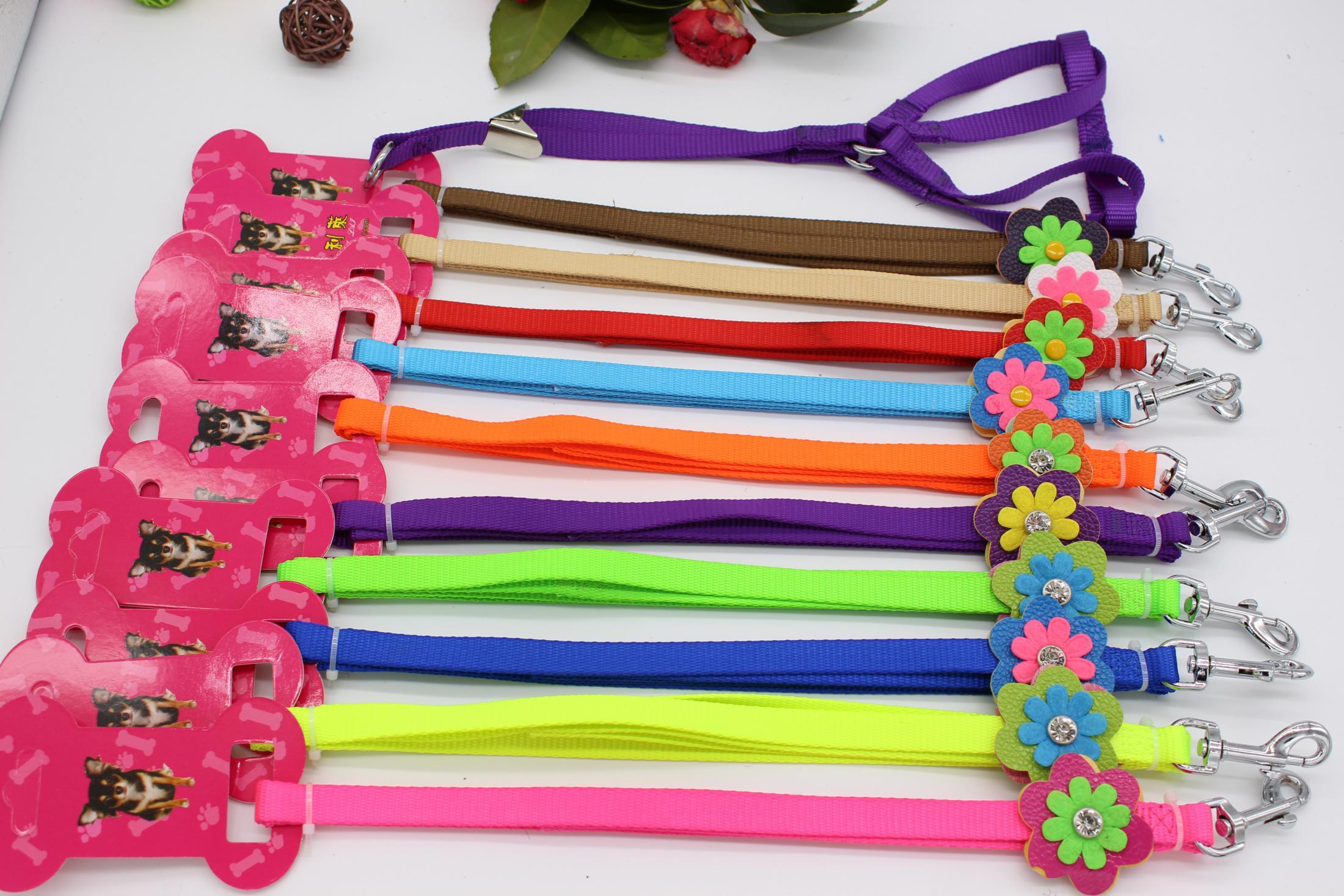 宠物用品 尼龙带夹子+胸背SP75408