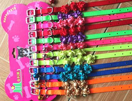 宠物用品 1.0尼龙粘花单项圈SP75392