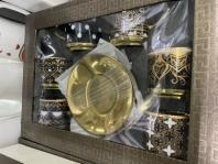 陶瓷器具镀金咖啡杯碟SP75210