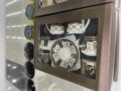 陶瓷器具镀金咖啡杯碟SP75271