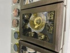 陶瓷器具镀金咖啡杯碟SP75246