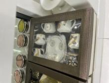 陶瓷器具镀金咖啡杯碟SP75264