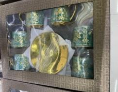 陶瓷器具镀金咖啡杯碟SP75155