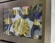 陶瓷器具镀金咖啡杯碟SP75174