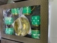陶瓷器具镀金咖啡杯碟SP75242