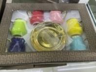 陶瓷器具镀金咖啡杯碟SP75291