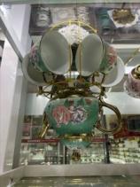 陶瓷器具镀金咖啡杯碟SP75225