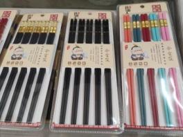家用筷子 合金筷5双一盒SP75266