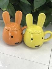 陶瓷器具家用杯具 陶瓷兔子杯SP75181