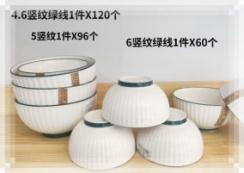 陶瓷器具家用碗 6寸碗SP75154图