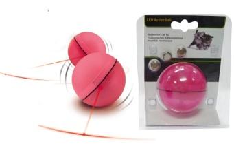 宠物玩具滚动发光球（红/蓝/白）SP75821