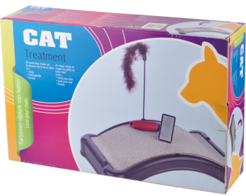 宠物玩具 瓦楞猫抓板（带梳子）SP76563