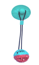 宠物玩具 章鱼吸盘球吸盘玩具球SP76098