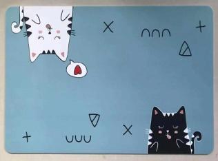 宠物厕所 宠物印花餐垫（底部防滑）SP76432