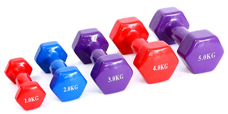 光面浸塑哑铃SP74942