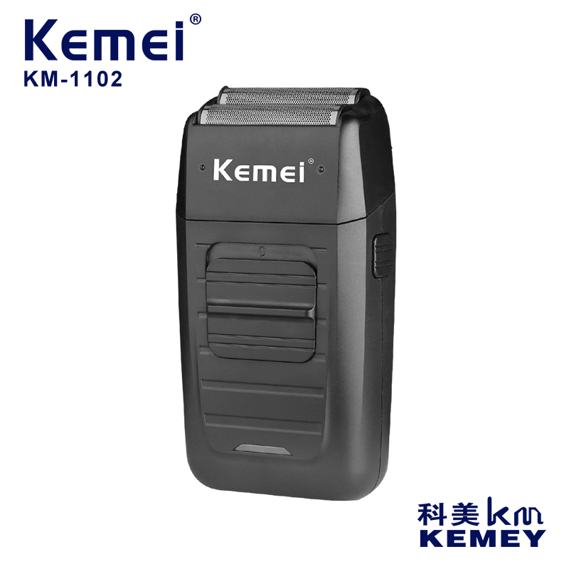 KEMEI 科美剃须刀KM-1102 往复式双网剃须刀光头机鬓毛刀刮胡刀
