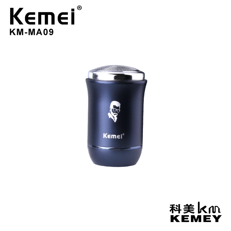 KEMEI 科美 剃须刀 KM-MA09 全身水洗可USB充电旅行锁 电动刮胡刀
